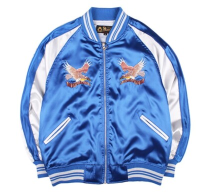 Original sukajan jacket cb-eagle blue