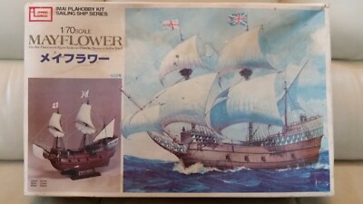 メイフラワー 1/70スケール プラスチックモデルキット Imai 1/70 scale Mayflower sailing ship Plastic Model Kit