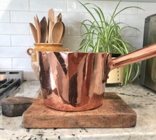 Antique Duparquet NY Copper Patisserie Sugar Pan 3 Quart Sz Restored 1917-1936