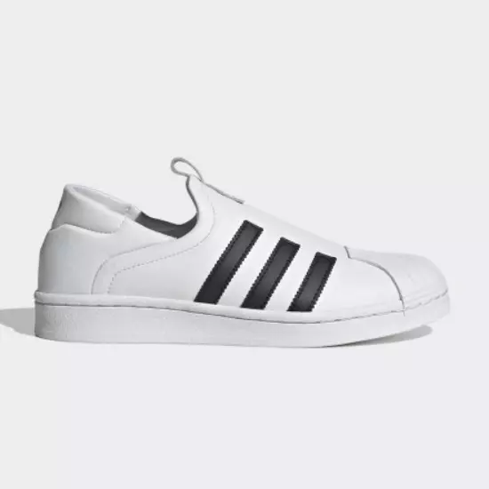 Adidas superstar top slip on ebay