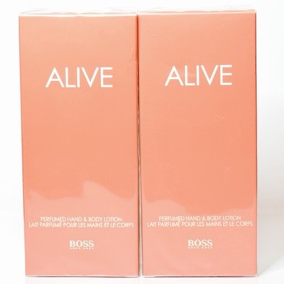 2X ALIVE by HUGO BOSS for Women Perfumed Hand Body LOTION 6.7oz 200ml NEW IN BOX