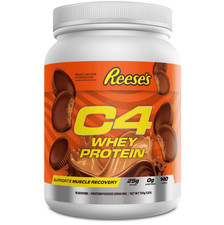 C4 Whey Protein Powder Reese's Peanut Butter Cup 25g Protein 18 Servings