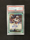 2024 Topps Chrome Drake Maye Rookie Auto Aqua Refractor 7/199 PSA 10 GEM MINT