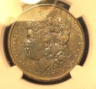 (#102224) Morgan Dollar:  1901 P NGC XF Details. Beautiful retoning (see video!)