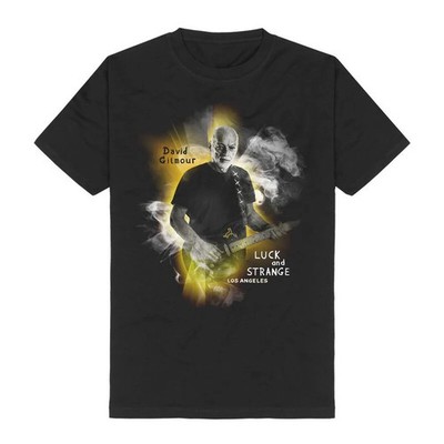 David Gilmour T-Shirt Herren Luck And Strange Smoke schwarz Band-Merch, Bands