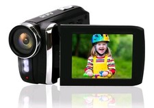  572 1080P 24MP Camcorder with 2.7K Video, 2.8" LCD Screen, 8X Zoom