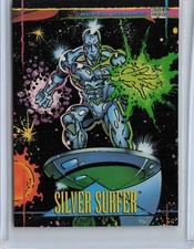 Marvel 1993 SkyBox Super Heroes Silver Surfer Card #11