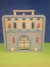 Wooden Jack Rabbit Creations Boxset Portable CASTLE With Figures / War Vehicles 