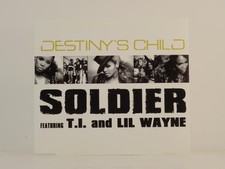 DESTINYS CHILD FT T.I AND LIL WAYNE SOLDIER (H1) 2 Track CD Single including Pic