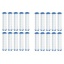 2X(20Pcs Replacement Shower  for Hard Water - High Output Shower Water  To8161