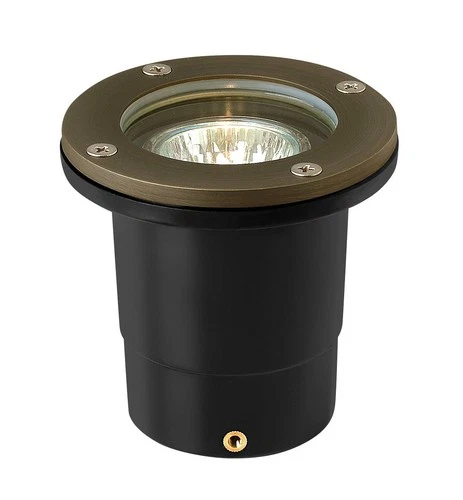 Hinkley Landscape Hardy Island 12V Flat Top Well Light 3.75" Matte Bronze - Picture 2 of 10