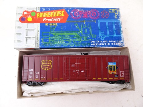 Carro de carga Roundhouse HO Wisconsin Central WC 50' #26173 modelismo ferroviario | Condition: Used
