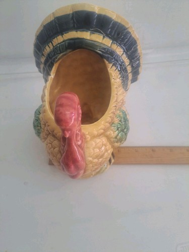 Jarrón jardinera de pavo de cerámica de colección 4783 hecho en China - Imagen 8 de 8