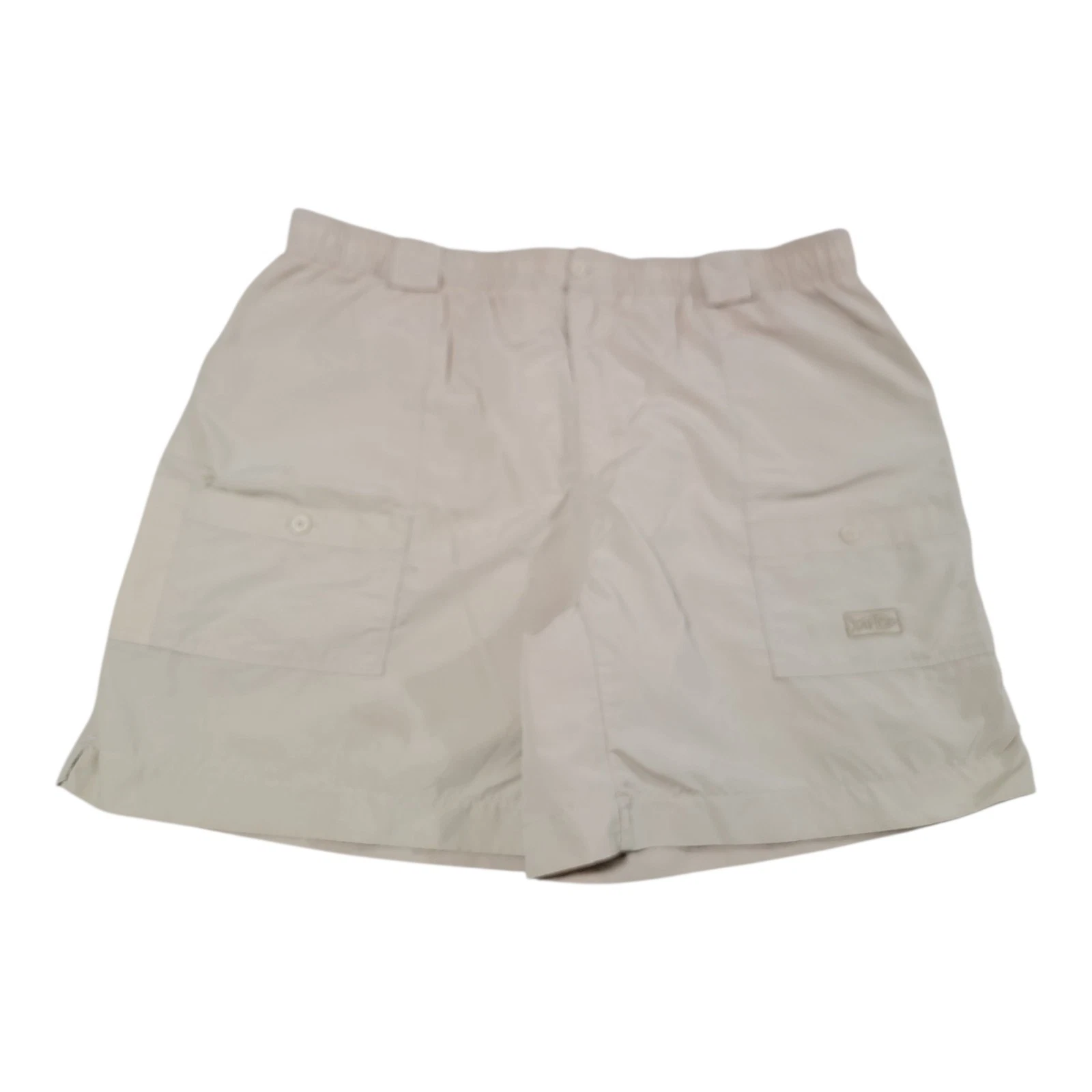 Aftco Bluewater M01 Original Fishing/Boating Shorts Beige Men's Size 46