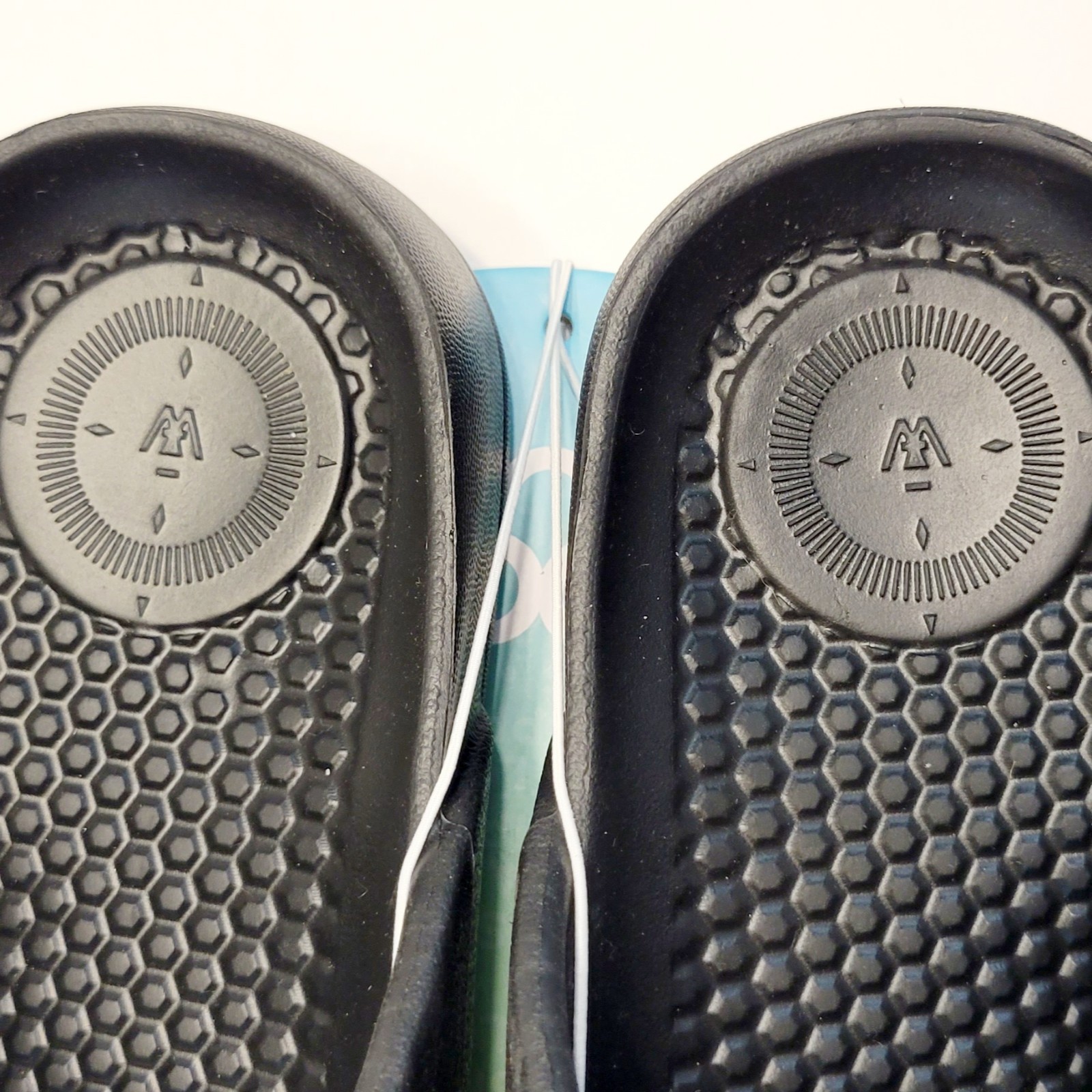 SAOLA TOTES Sol Bounce Slip On Uomo Nero Everywear Tech Doppia Fibbia Taglia 9