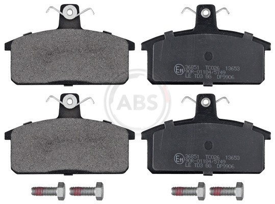 A.B.S. 36851 Bremsbelagsatz, Scheibenbremse For Iveco Santana Suzuki-image