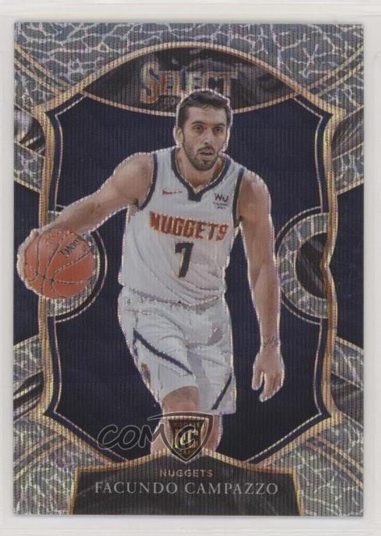 2020 Panini Select Concourse Elephant Prizm Facundo Campazzo #83 Rookie RC oc3