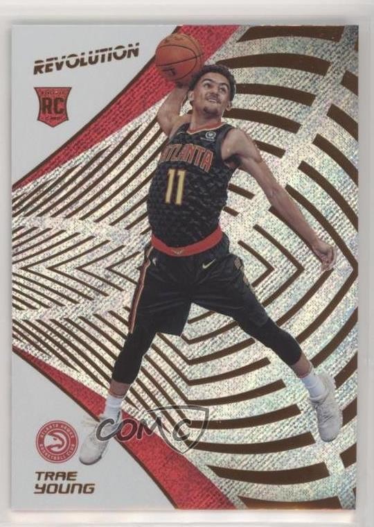 2018-19 Panini Revolution Trae Young #150 00bf