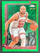 Talen Horton-Tucker 2025-26 Topps Chrome Green Wave Refractor Base /99 #10