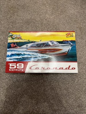 Lindberg 1959 Century Coronado 1/25 Scale Model Boat Kit #HL221/12 New