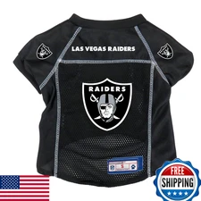 Littlearth NFL Las Vegas Raiders Pet Jersey - Small, Team Color