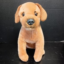 Circo Yellow Tan Realistic Lab Labrador Retriever Plush Puppy Dog 12" Target HTF