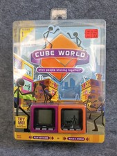 Radica Cube World Series 1 Scoop and Slim Set Mattel 2006 Electronic Game