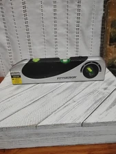 PITTSBURGH 2-in-1 Magnetic Torpedo Laser Level with 3 Vials, Very Nice