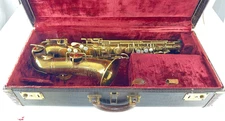 1930-31 Buescher True Tone Low Pitch Alto Saxophone Sax - VERY NICE! - #257257