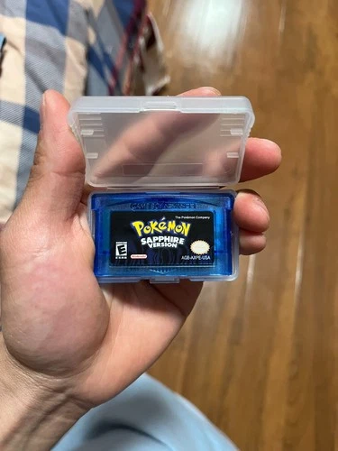 Pokemon Sapphire Gameboy Advance GBA Save Tested