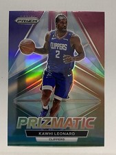 2022-23 Panini Prizm Kawhi Leonard Prizmatic Silver #7