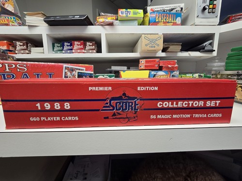 1988 Topps, Fleer, Donruss, Score Baseball Factory Sets Unopened Bo, McGwire - Picture 7 of 24