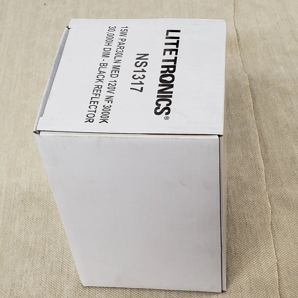 Litetronics 15W PAR30LN Led Bulb For Indoor Down-Lighting 3000K 30,000H NS1317 - Image 2 of 4