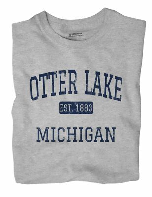 Otter Lake Michigan MI T-Shirt EST