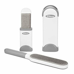 Uktunu Brosse Anti Poils Animaux Chat & Chien - Brosse de Nettoyage Magique Réu