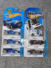 Hot Wheels Lot Of 6 Treasure Hunts Bread Box Rocketfire Fast Felion