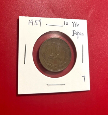 1959 10 YEN JAPAN COIN - NICE WORLD COIN !!! | eBay