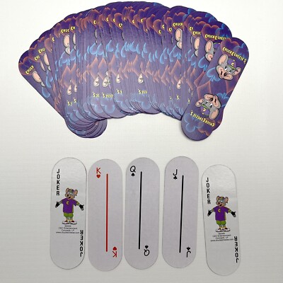 Chuck E Cheese Long Playing Cards