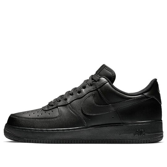 Nike Air Force 1 '07' Men's Size 9.5 Triple Black Casual