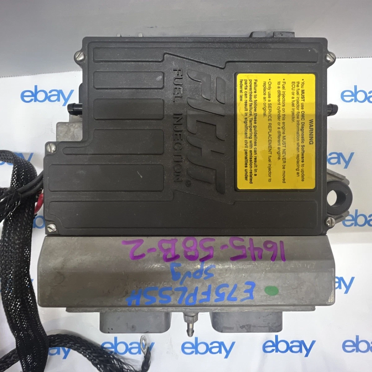 586724 5001156 EMM with Injectors Evinrude E75FPLSSH | eBay