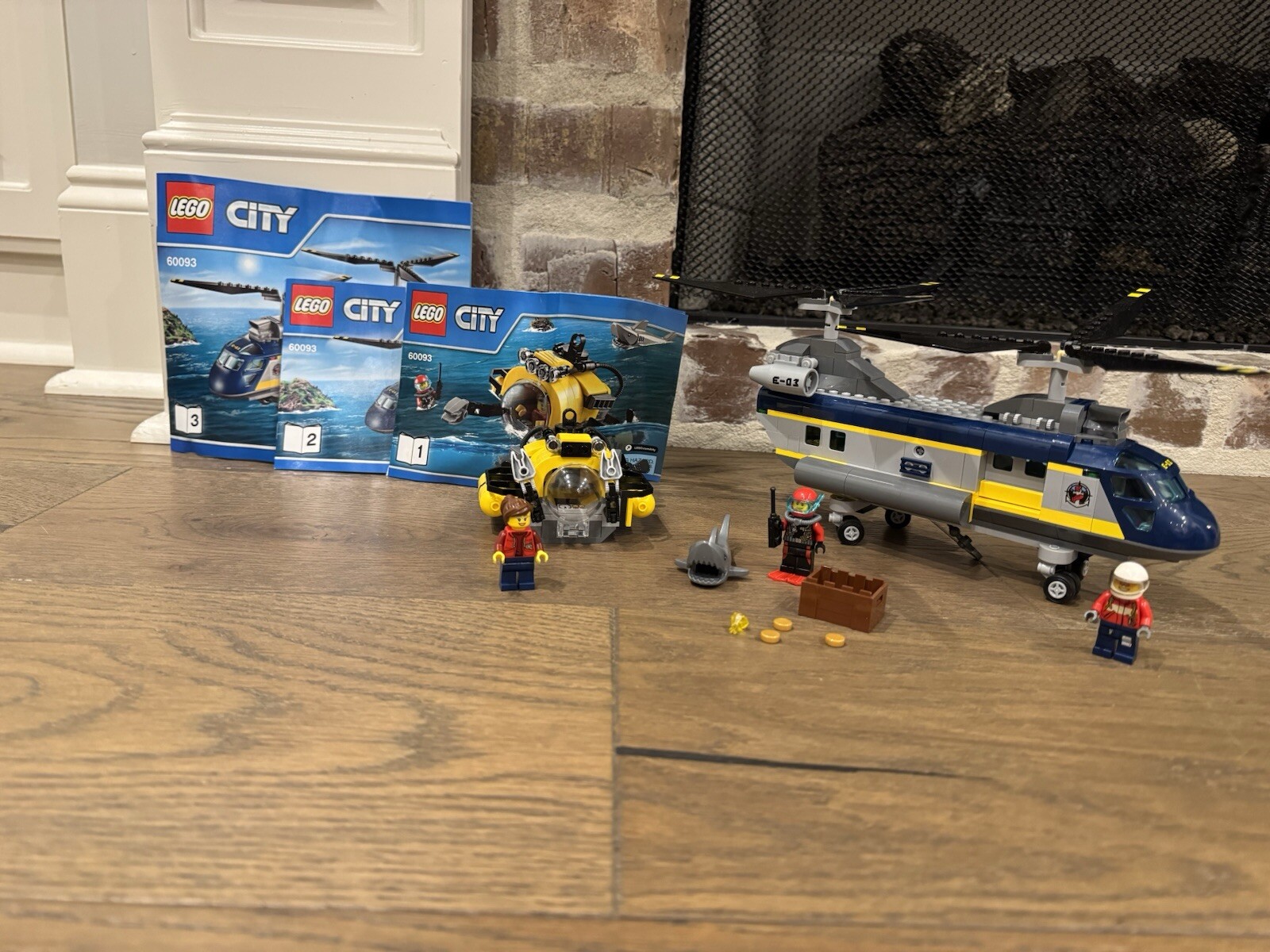 LEGO City - Deep Sea Helicopter / Year Made: 2015 / Retired Set