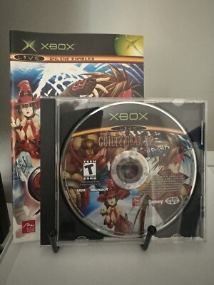 Guilty Gear X2: Reload (Original Xbox) Disc Plus Manual