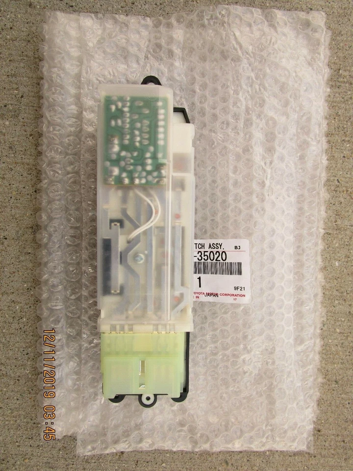 91 - 97 TOYOTA LAND CRUISER RHD FRONT RIGHT SIDE MASTER POWER WINDOW SWITCH NEW - Image 3 of 4