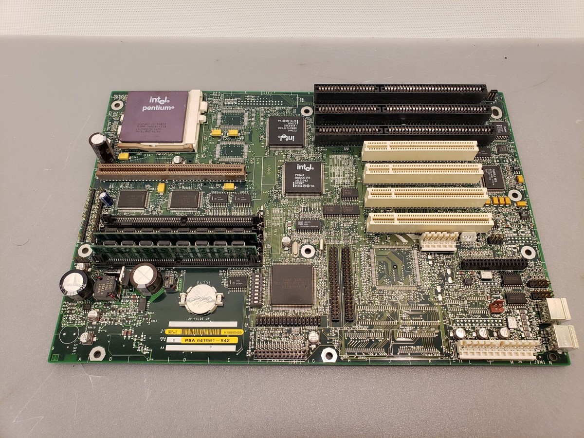 Vintage Intel Advanced/EV 430FX Socket Motherboard Pentium 133 32MB ISA  Tested