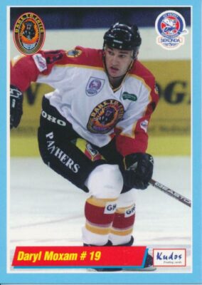 2000-01 UK Sekonda Superleague Nottingham Panthers #19 DARYL MOXAM