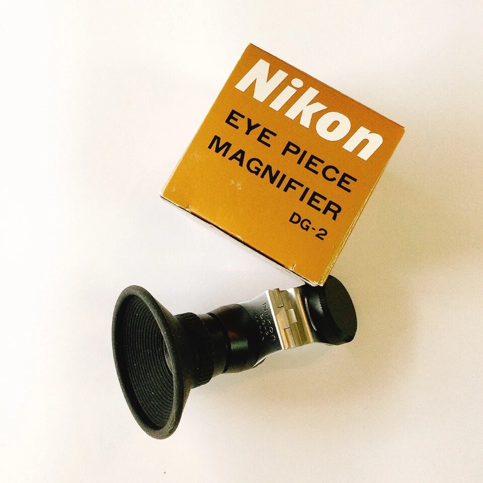 Nikon Eyepiece Magnifier DG-2 for F2,F3,F3AF, FA,FE,FE2,FM2 English instructions - Image 4 of 4