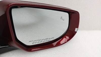 2016-2019 Cadillac XTS Red Right Side Mirror W/Camera and Puddle