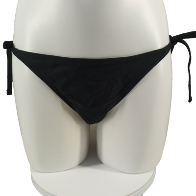 MAE Women Beach Resort Bikini Swimwear SMALL(4-6) sides tie Black