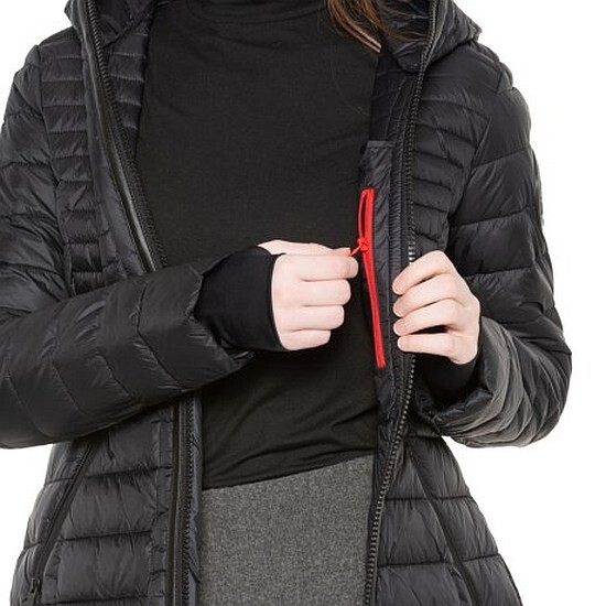 PAJAR CANADA Women's Lyvien Hooded Quilted Puffer Coat M Black eBay