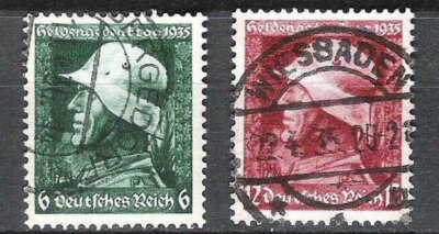 Deutsches Reich: Mi. Nr. 569 - 570, gestempelt